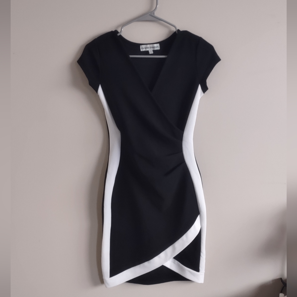 Black & White Business Dress